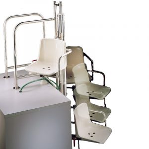 Elevador hidráulico de acceso a piscina Astralpool