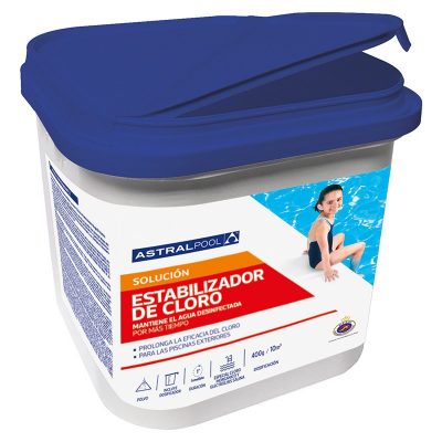 Estabilizador de cloro Pack (4 x 4,5 kg) Astralpool
