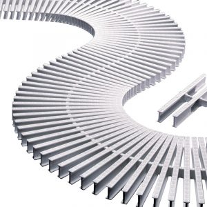 Módulo rejilla transversal para curvas Astralpool