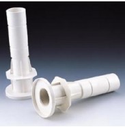Pasamuros con conexión posterior 2" rosca macho y liso interior D50 - piscina con liner y prefabricada Astralpool