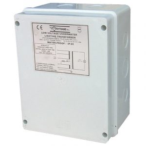 Transformador de seguridad IP-65 encapsulado para piscina Astralpool