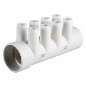 Colector de agua de 8 salidas