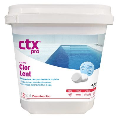 Cloro lento tricloro en tabletas 250g CTX-370