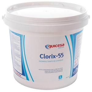 Clorix-55 granulado pack 4 x 5kg (Cod. ARV0200). QUICESA
