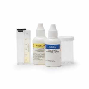 Test Kit Amoníaco (NH3-N) agua dulce (0,0 a 2,5 mg/ L) 25 test