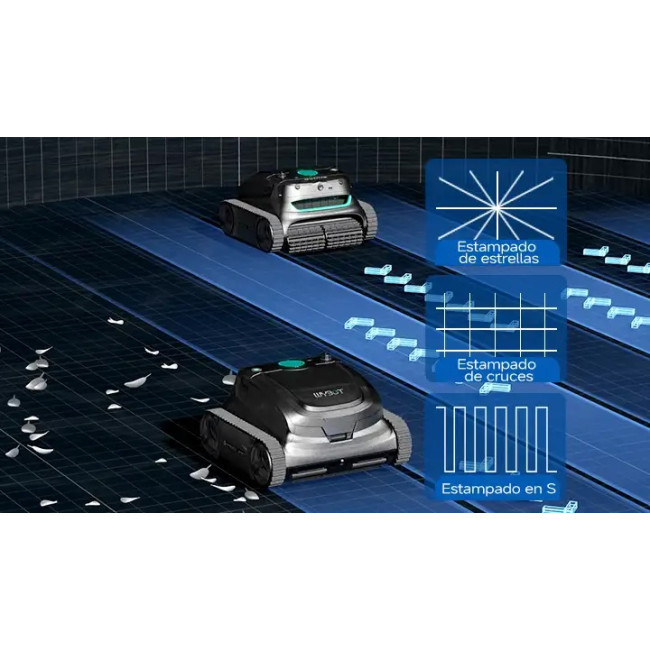 Modos de limpieza de suelos - E-TRON Solar Vision